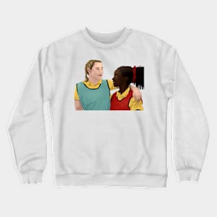 Tara and Darcy at sports day Crewneck Sweatshirt